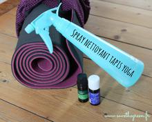 Spray pour nettoyer son tapis de Yoga